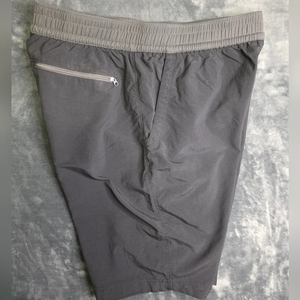 The North Face Gray Athletic Shorts Lightweight Moisture-Wicking
